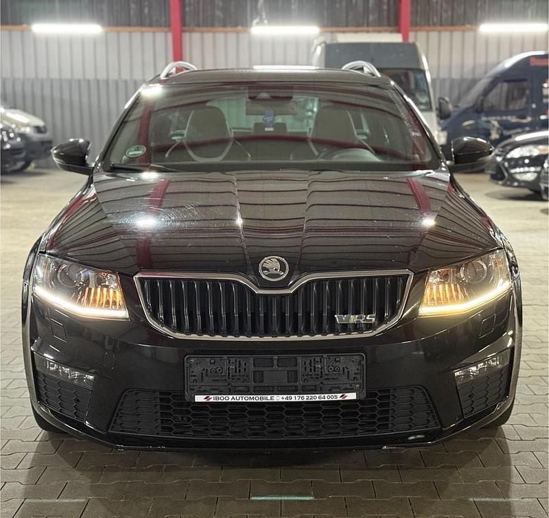 Gebraucht Skoda Octavia RS 184 PS (135 kW) 2013 Schwarz Kombi
