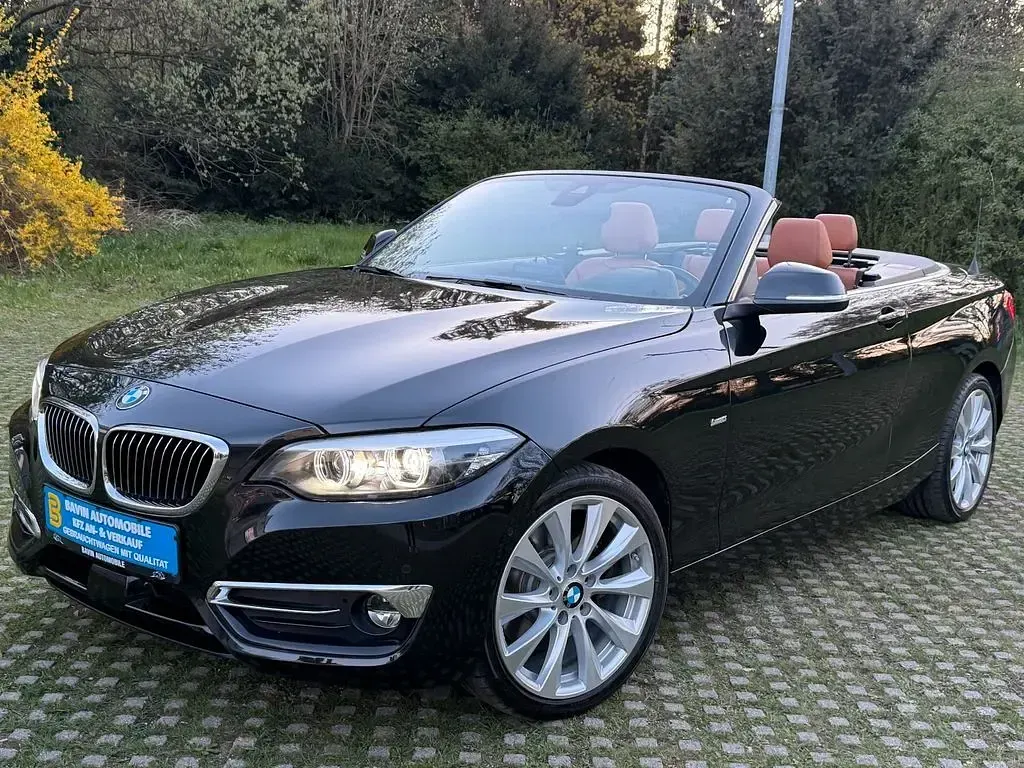 Gebraucht BMW 230 Luxury Line 252 PS (185 kW) 2017 Schwarz Cabrio
