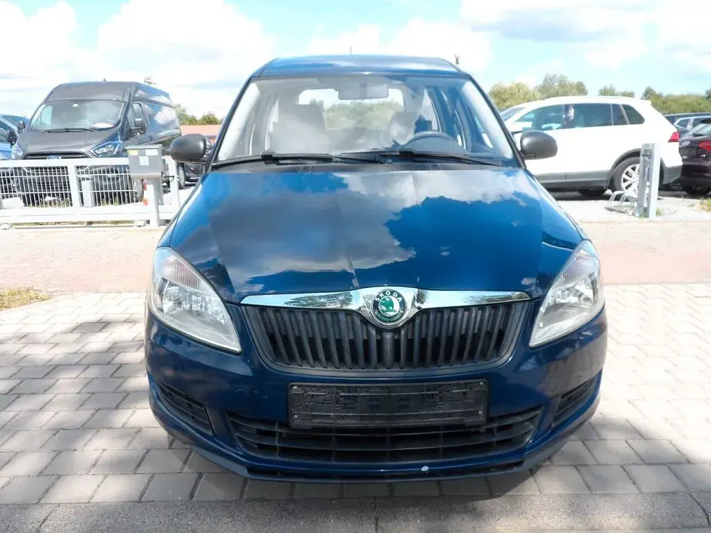 Gebraucht Skoda Roomster Active 86 PS (63 kW) 2012 Blau Van / Kleinbus