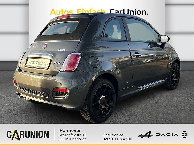 Gebraucht Fiat 500C S 69 PS (50 kW) 2015 Colore esterno (colosseo grau) Cabrio