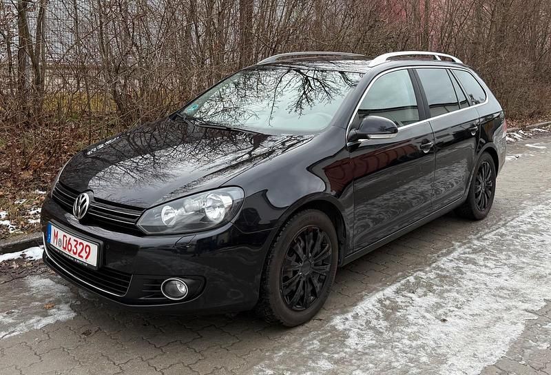 Schwarz Gebraucht 2012 VW Golf VII Kombi | 4.500 € (Fairer Preis) - Bild 1/4