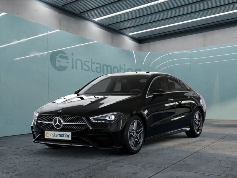 Schwarz Gebraucht 2024 Mercedes CLA220 Limousine | 44.190 € (Etwas zu teuer) - Bild 1/4