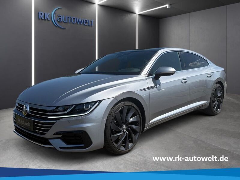 Silber Gebraucht 2020 VW Arteon R-line Limousine | 28.790 € (Teuer) - Bild 1/4