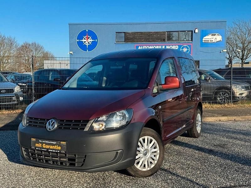 Gebraucht VW Caddy 86 PS (63 kW) 2015 Rot Van / Kleinbus