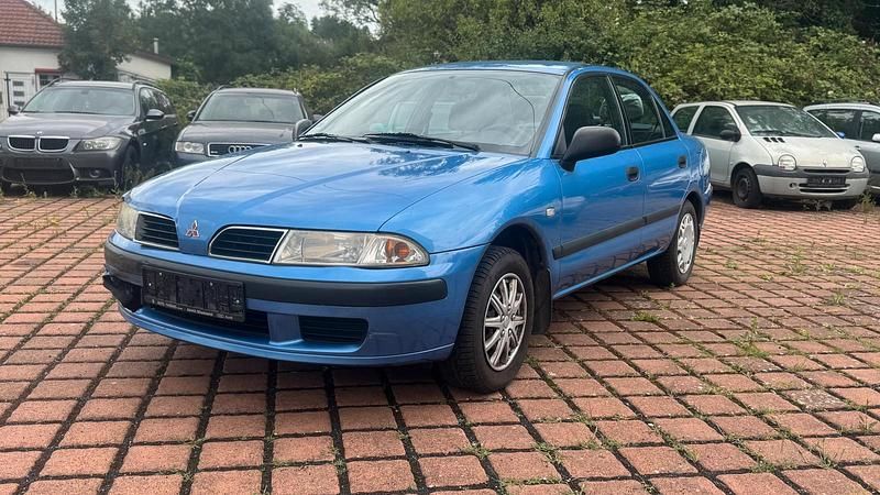 Blau Gebraucht 1999 Mitsubishi Carisma Limousine | 300 € (Superpreis) - Bild 1/4