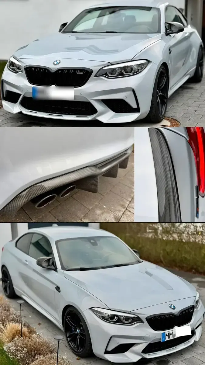Używany BMW M2 Competition Edition 411 KM (302 kW) 2018 Srebrny Coupe