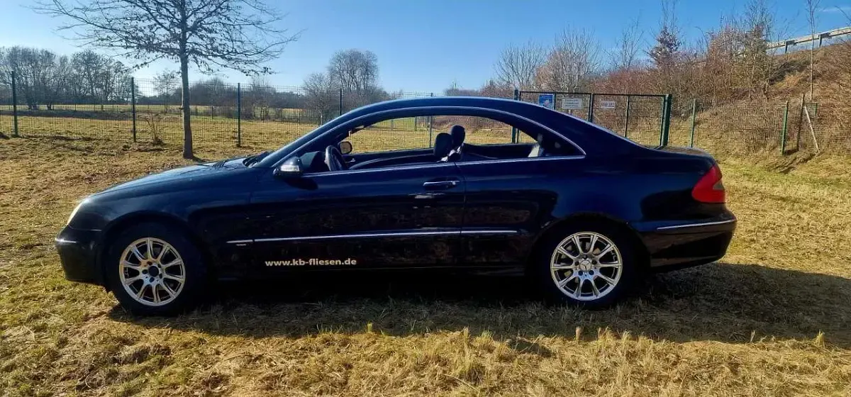 Gebraucht Mercedes CLK200 Avantgarde 163 PS (119 kW) 2005 Schwarz Coupé