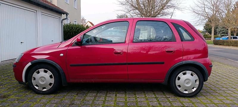 Rot Gebraucht 2004 Opel Corsa Kleinwagen | 1.300 € (Fairer Preis) - Bild 1/4