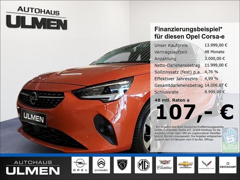 Orange Gebraucht 2021 Opel Corsa-e Elegance Kleinwagen | 13.999 € (Guter Preis) - Bild 1/4
