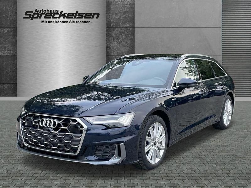 Firmamentblau metallic Gebraucht 2024 Audi A6 S-Line Kombi | 56.890 € - Bild 1/4