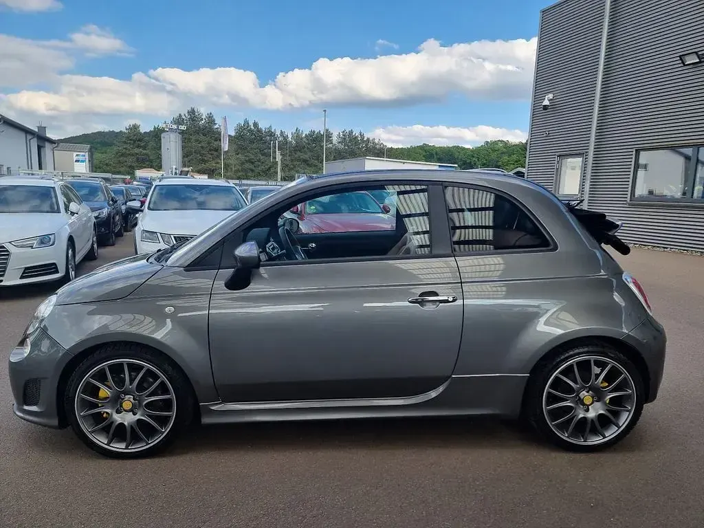 Używany Abarth 595 160 KM (117 kW) 2014 Szary Kabriolet