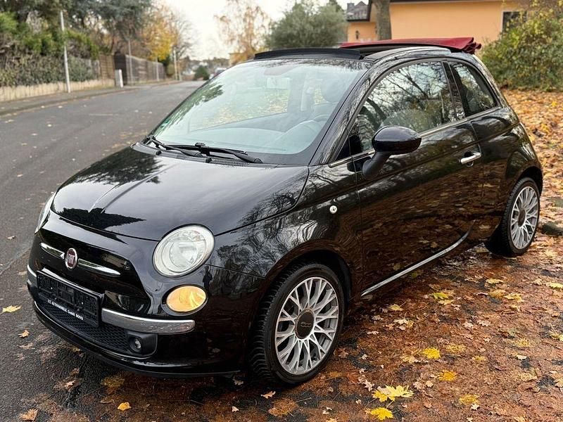 Gebraucht Fiat 500 Lounge 69 PS (50 kW) 2012 Schwarz Cabrio