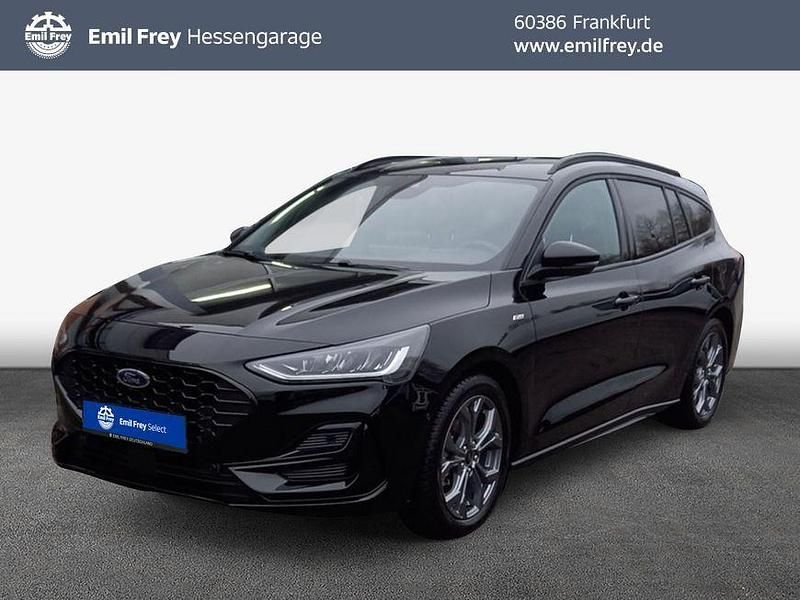 Schwarz Gebraucht 2023 Ford Focus ST-Line X Kombi | 20.550 € (Guter Preis) - Bild 1/4