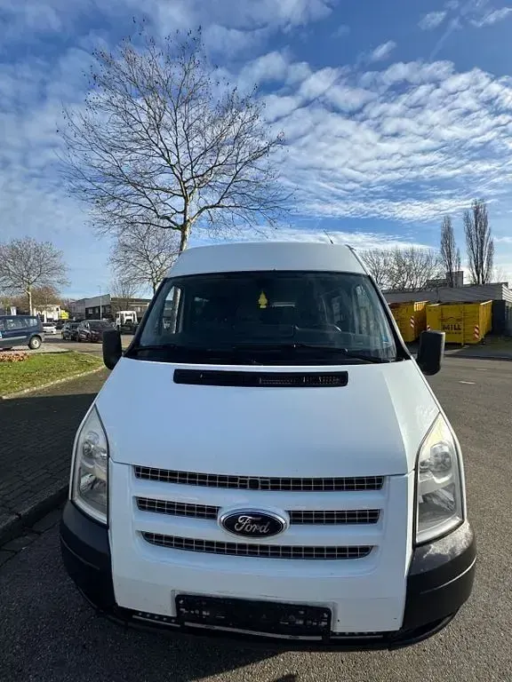 Gebraucht Ford Transit 101 PS (74 kW) 2014 Weiß Van / Kleinbus