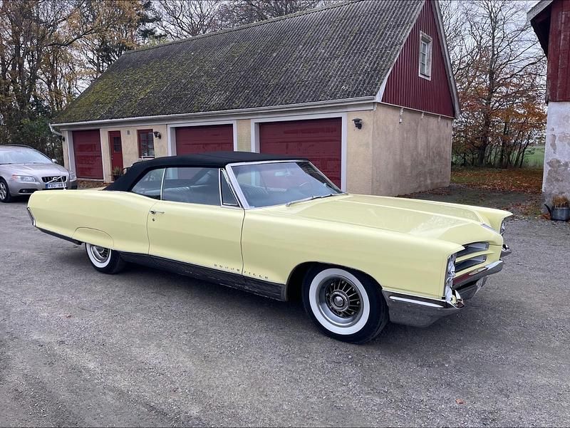 Gelb Gebraucht 1966 Pontiac Bonneville Cabrio | 59.910 € - Bild 1/4
