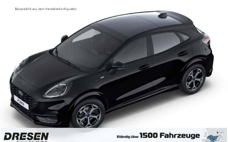 Schwarz Gebraucht 2025 Ford Puma ST-Line SUV | 26.850 € (Fairer Preis) - Bild 1/4