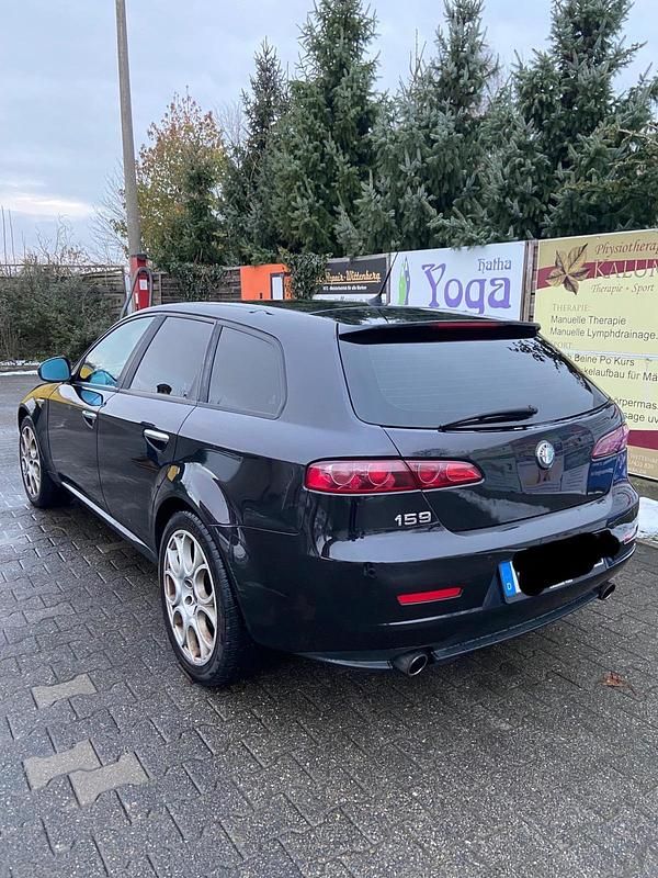 Gebraucht Alfa Romeo 159 Progression 209 PS (153 kW) 2007 Schwarz Kombi