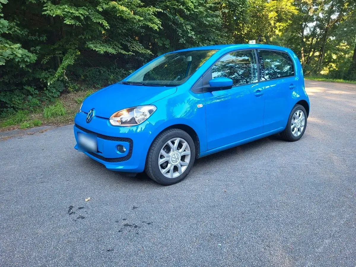 Gebraucht VW up! 68 PS (50 kW) 2014 Blau Kleinwagen