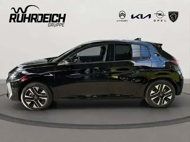Gebraucht Peugeot e-208 Allure 100 kW (136 PS) 2025 Schwarz Kleinwagen