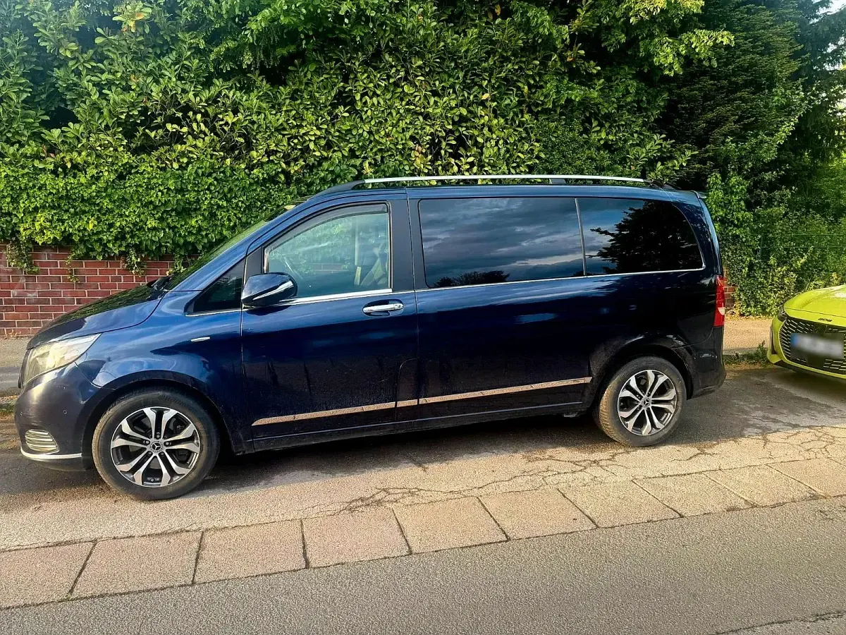 Brugt Mercedes V220 163 HK (119 kW) 2016 Blå MPV
