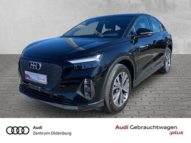 Schwarz Gebraucht 2022 Audi Q4 Sportback e-tron Basis SUV | 29.778 € - Bild 1/4