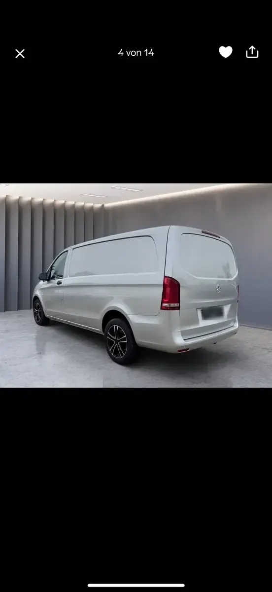 Gebraucht Mercedes Vito 190 PS (139 kW) 2016 Silber Van