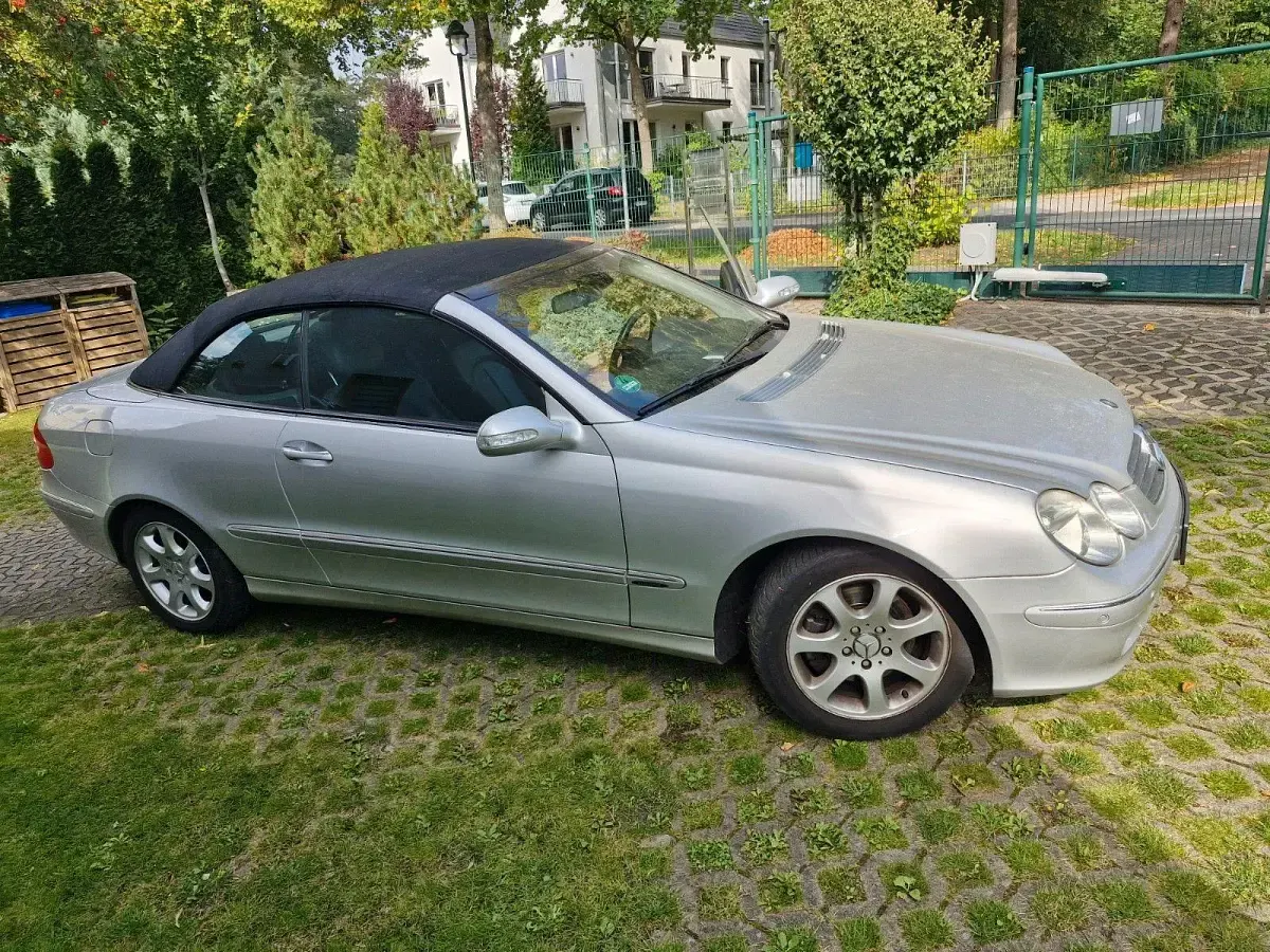 Gebraucht Mercedes CLK200 Elegance 163 PS (119 kW) 2004 Silber Cabrio
