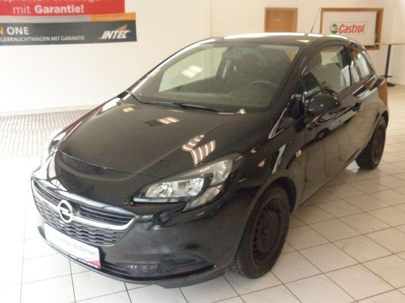 Gebraucht Opel Corsa Edition 90 PS (66 kW) 2015 Schwarz Kleinwagen