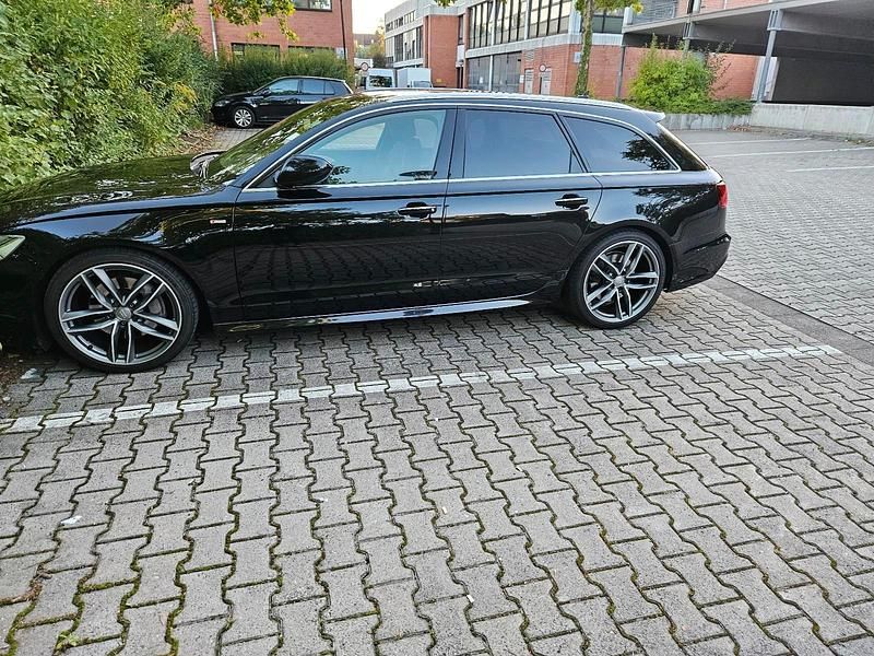 Schwarz Gebraucht 2017 Audi A6 S-Line Kombi | 25.300 € (Fairer Preis) - Bild 1/4