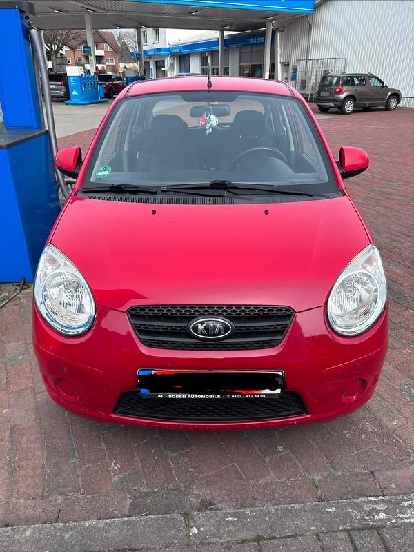 Gebraucht Kia Picanto 65 PS (47 kW) 2009 Rot Kleinwagen