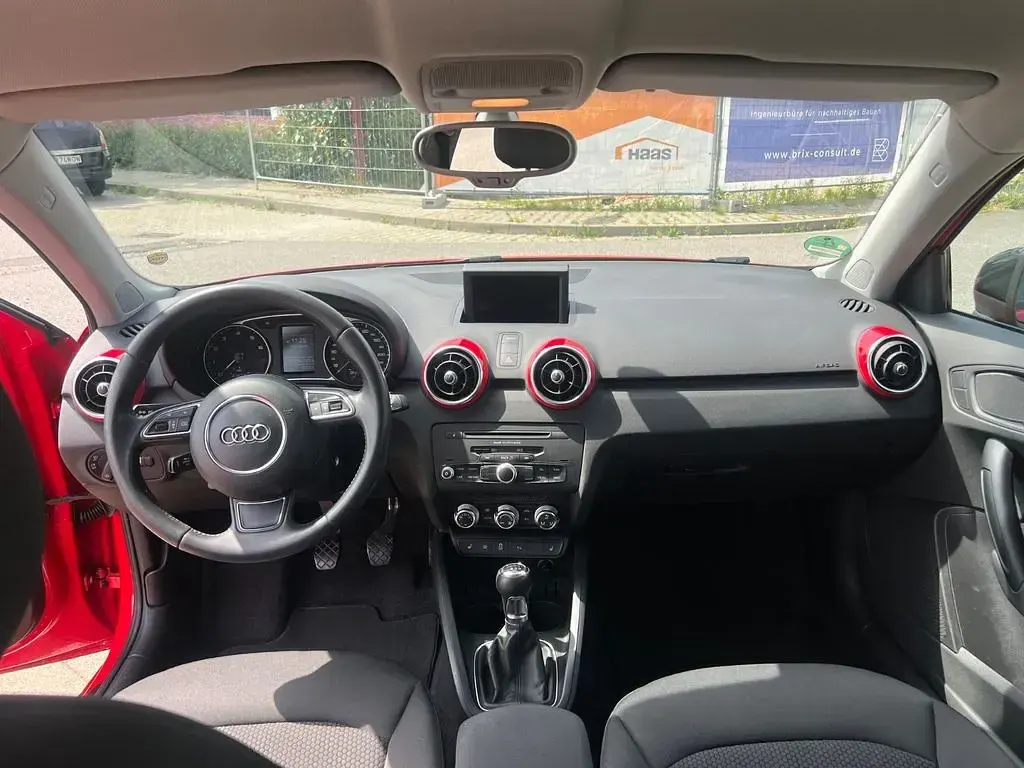 Gebraucht Audi A1 Sportback S-Line 122 PS (89 kW) 2013 Rot Kleinwagen