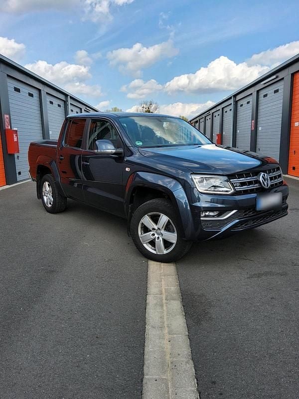 Usata VW Amarok 224 CV (164 kW) 2017 Blu Pick-up