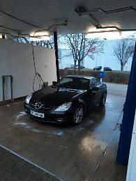 Schwarz Gebraucht 2008 Mercedes SLK200 Cabrio | 9.000 € (Fairer Preis) - Bild 1/2