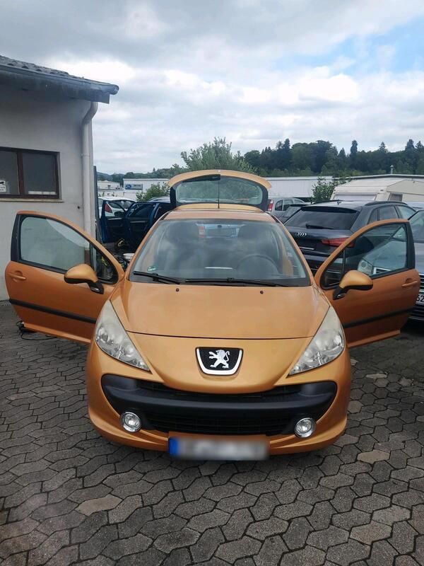 Orange Gebraucht 2008 Peugeot 207 Kleinwagen | 800 € (Superpreis) - Bild 1/4