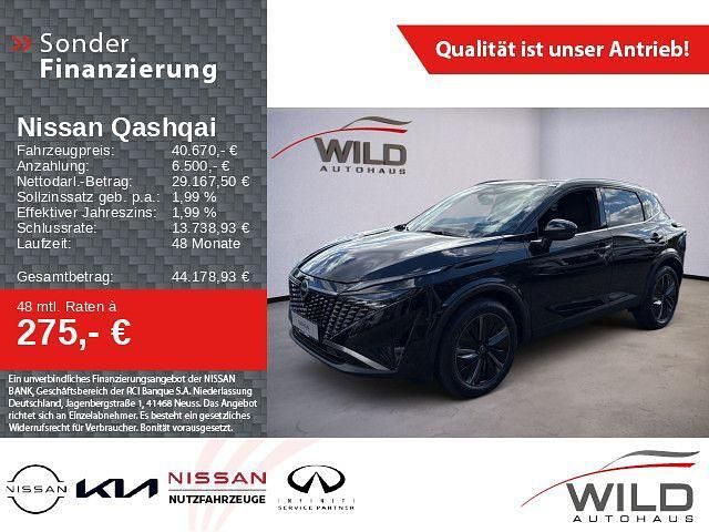 Schwarz Neu 2025 Nissan Qashqai 360º SUV | 38.890 € - Bild 1/4