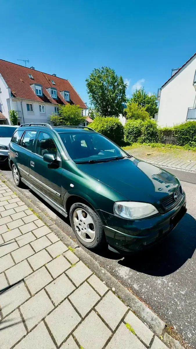 Gebraucht Opel Astra 101 PS (74 kW) 2000 Grün Kombi