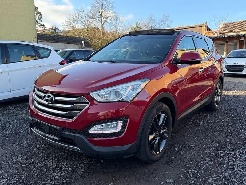 Gebraucht Hyundai Santa Fe Premium 197 PS (144 kW) 2015 Rot SUV
