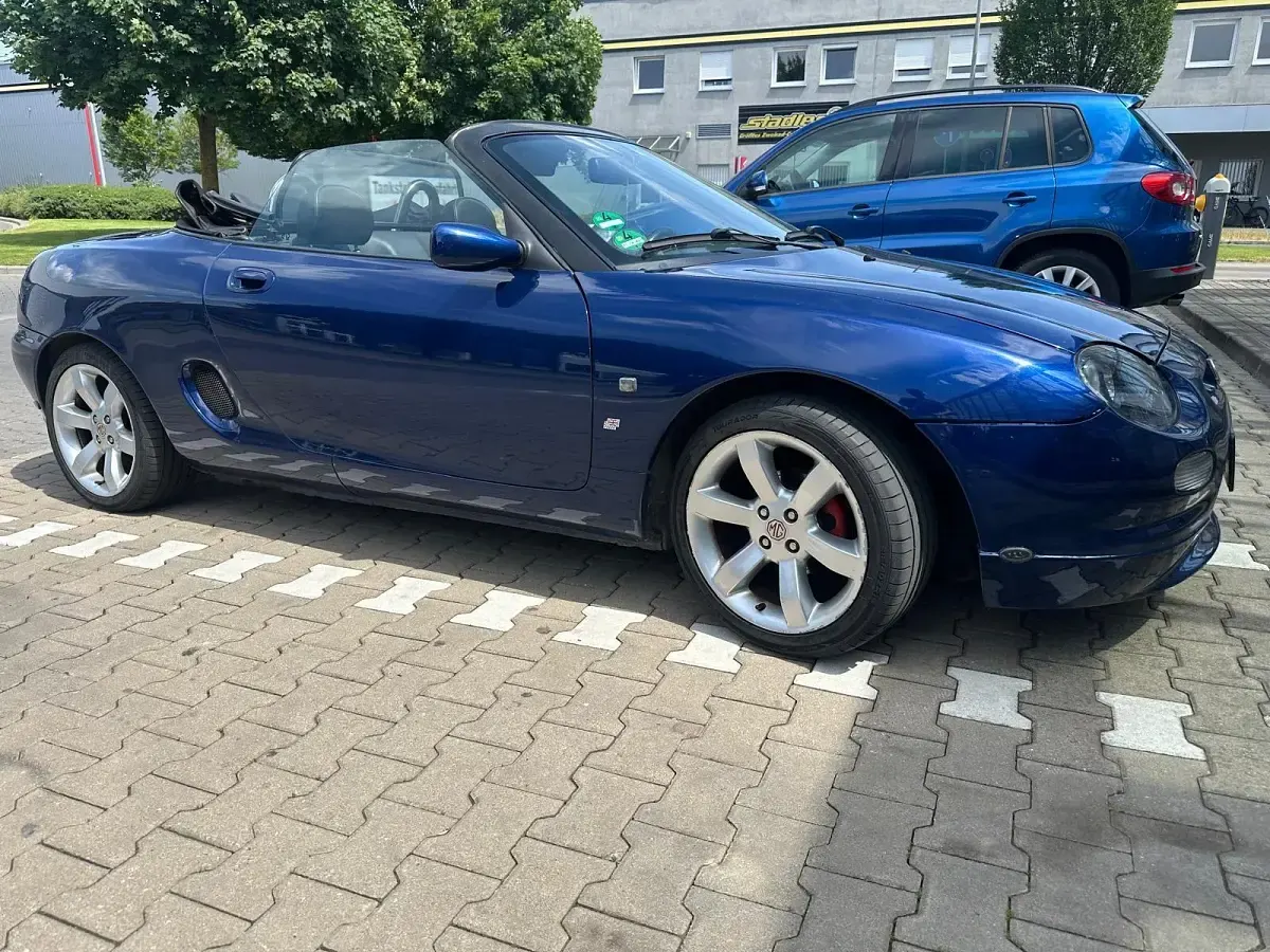 Gebraucht MG F 120 PS (88 kW) 1997 Blau Cabrio