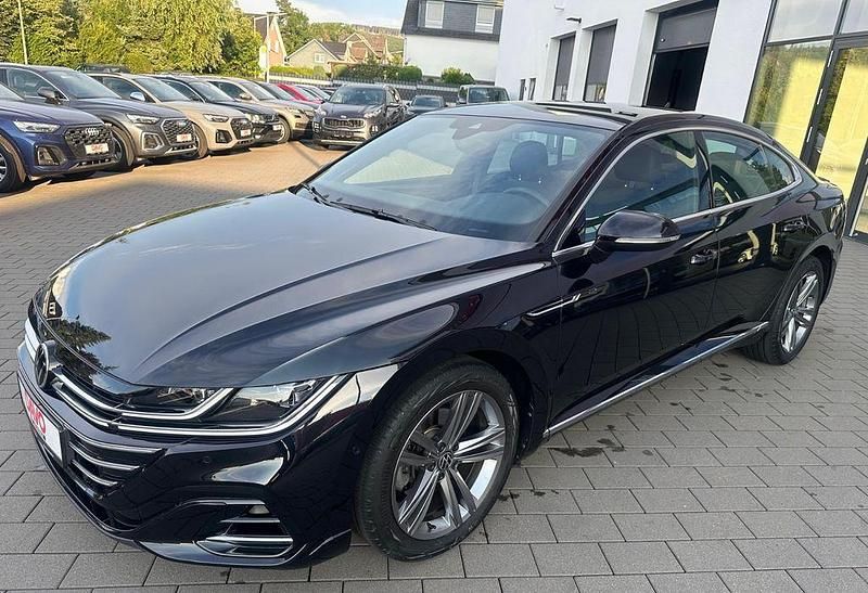 Deep black Gebraucht 2021 VW Arteon R-line Limousine | 26.991 € (Superpreis) - Bild 1/4