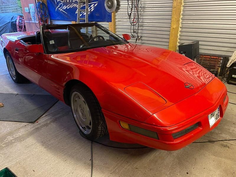 Gebraucht Corvette C4 250 PS (183 kW) 1990 Rot Cabrio