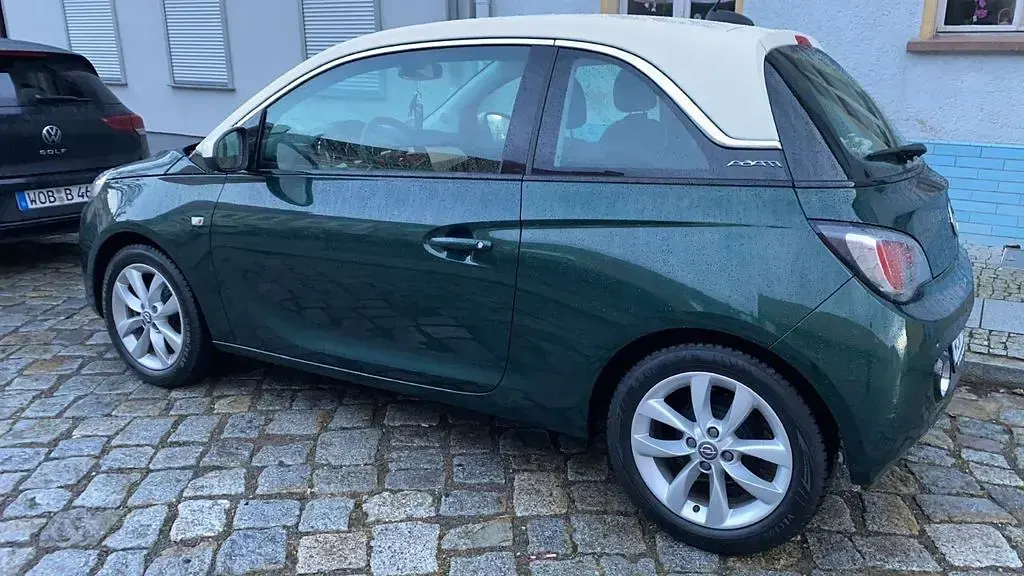 Gebraucht Opel Adam 101 PS (74 kW) 2018 Grün Kleinwagen
