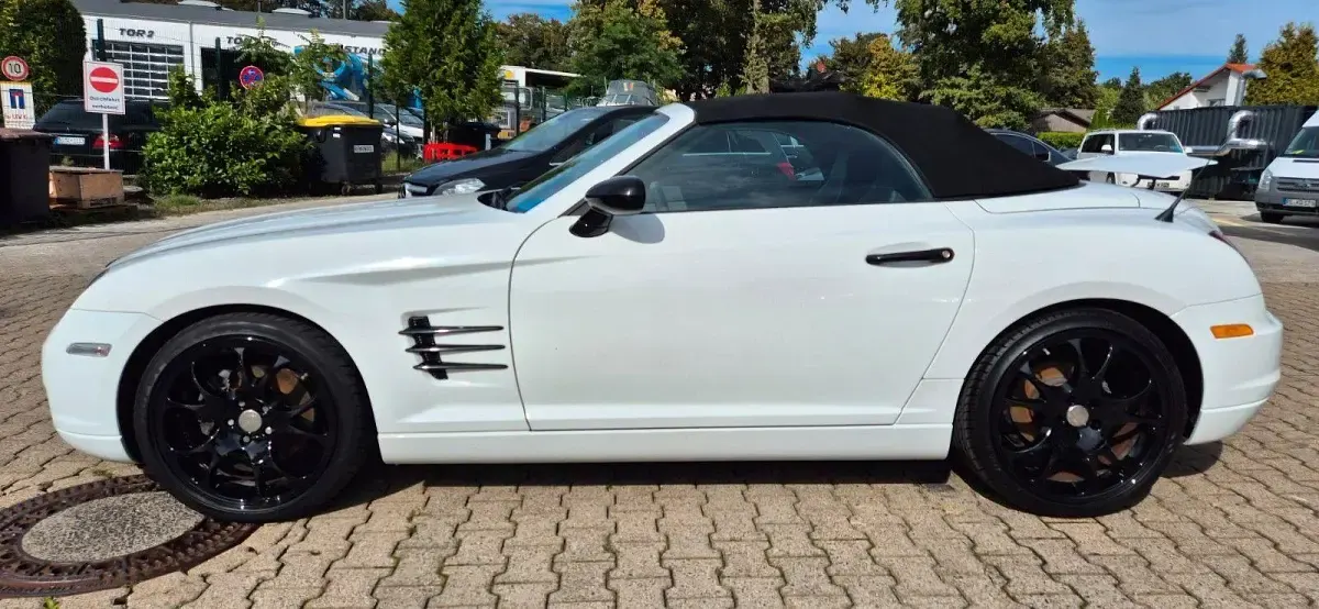 Second-hand Chrysler Crossfire 218 CP (160 kW) 2005 Alb Cabrio