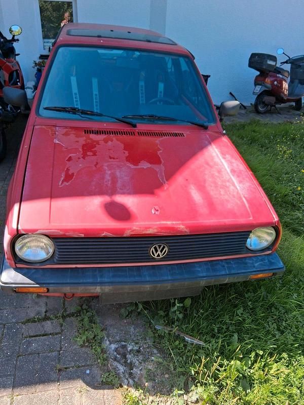 Rot Gebraucht 1988 VW Polo Kleinwagen | 600 € - Bild 1/4