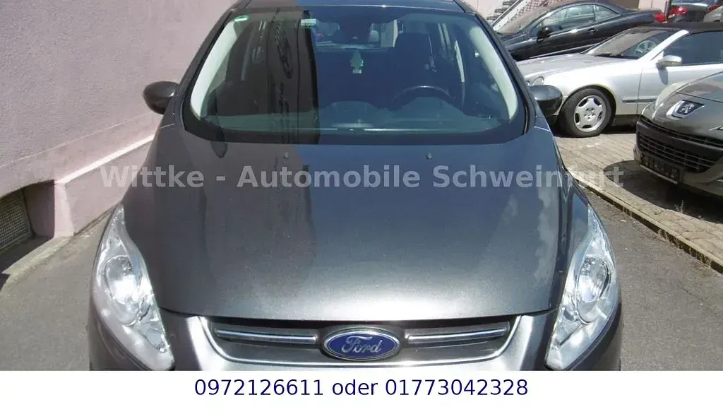 Gebraucht Ford Grand C-Max SYNC Edition 125 PS (91 kW) 2015 Grau Van / Kleinbus