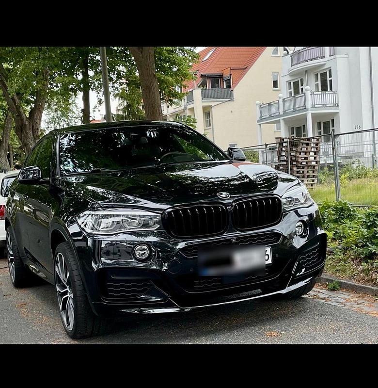 Schwarz Gebraucht 2018 BMW X6 M Sport SUV | 39.500 € (Etwas zu teuer) - Bild 1/4