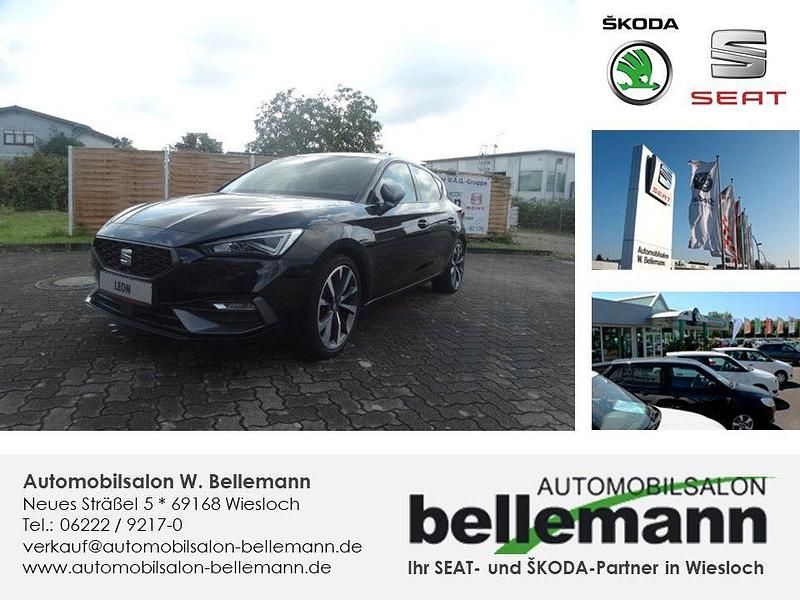 Schwarz Gebraucht 2022 Seat Leon FR Limousine | 19.990 € (Fairer Preis) - Bild 1/4