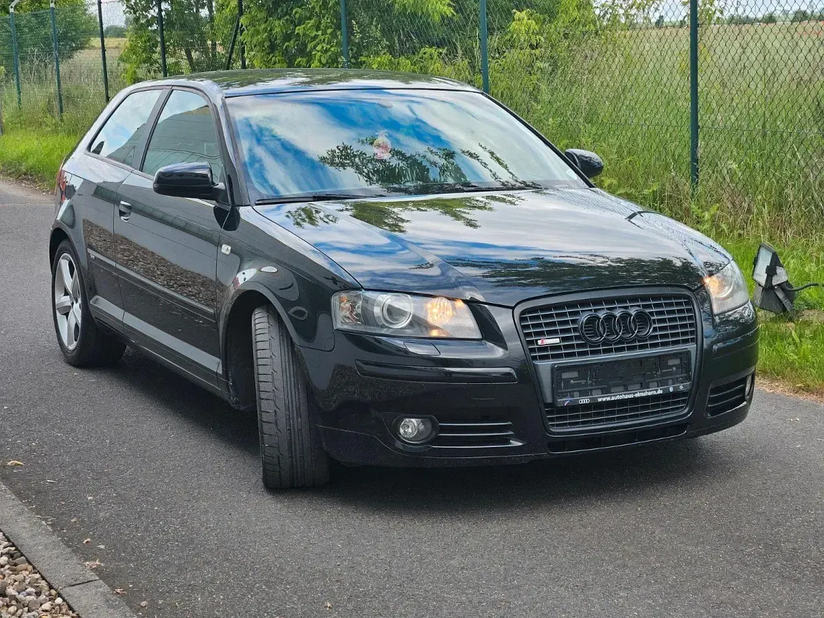 Gebraucht Audi A3 S-Line 160 PS (117 kW) 2007 Schwarz Kleinwagen