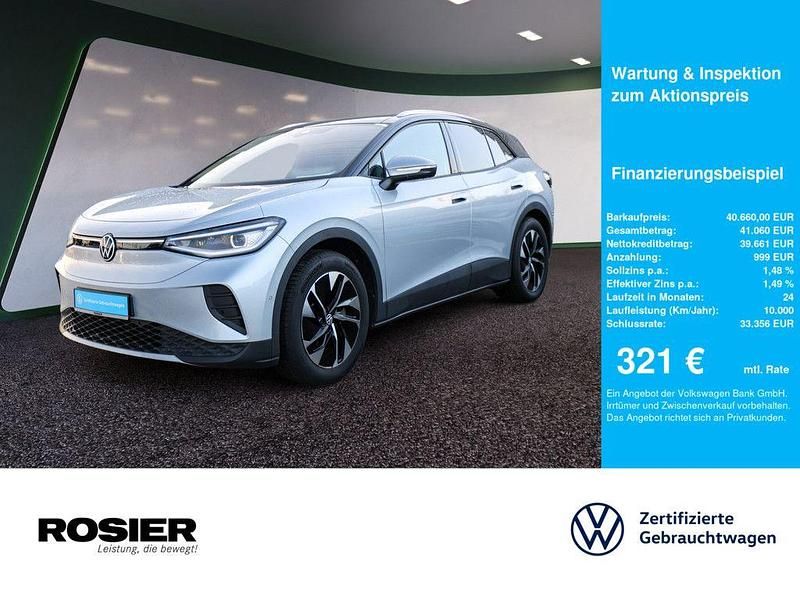 Silber / scale silver Gebraucht 2024 VW ID.4 Pro SUV | 40.660 € (Fairer Preis) - Bild 1/3