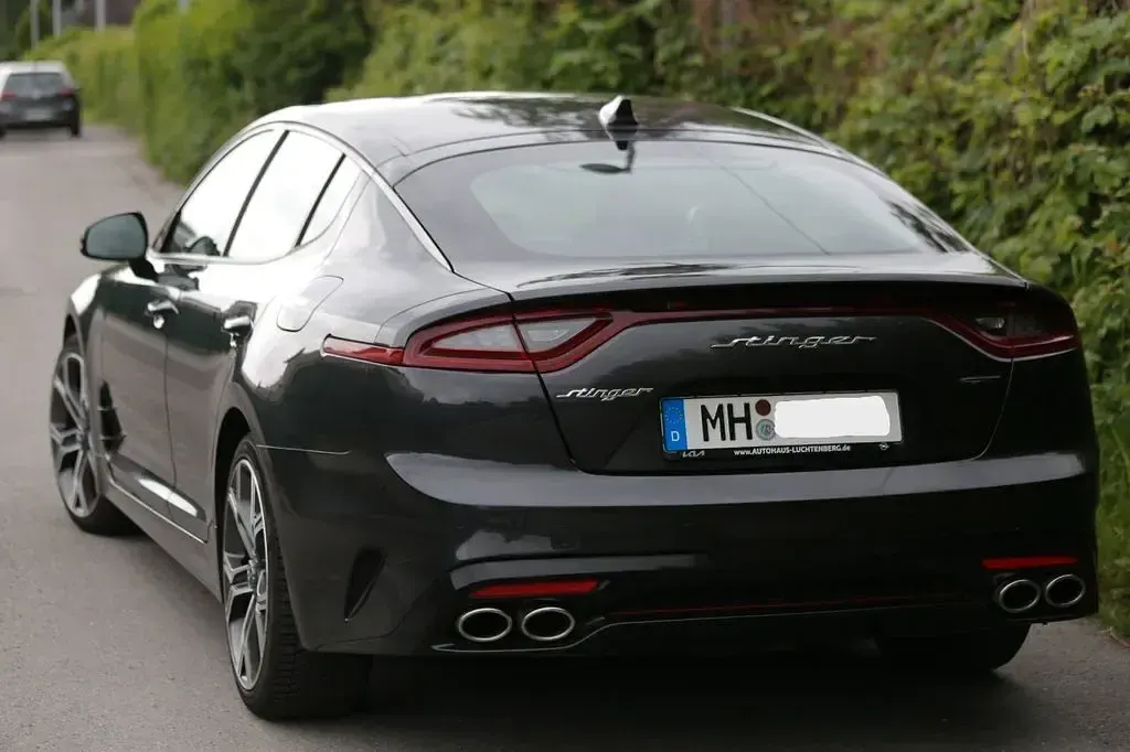 Brugt Kia Stinger GT 366 HK (269 kW) 2019 Sort Hatchback
