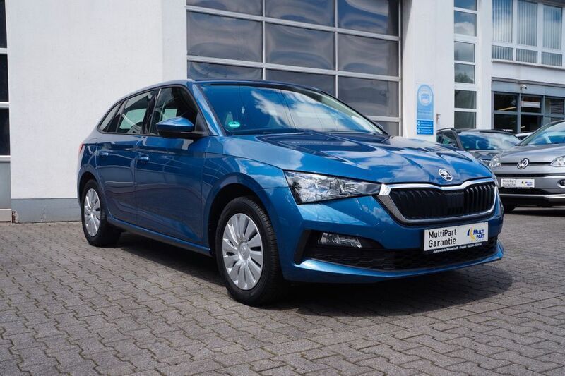 Blau Gebraucht 2020 Skoda Scala Cool Plus Kleinwagen | 14.500 € (Fairer Preis) - Bild 1/4
